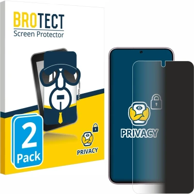 Afbeelding van BROTECT privacy screenprotector voor Samsung Galaxy S23 Folie Beschermfolie Blauwlichtfilter (2 Stuks)