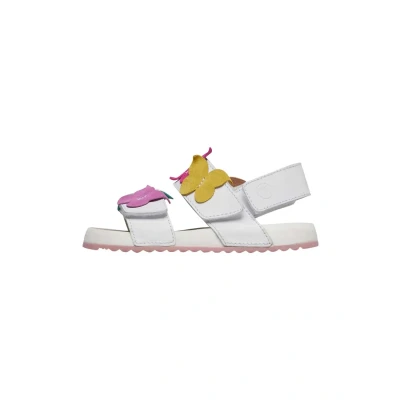 Afbeelding van Naturino LOVETY. Sandalen voor kinderen, Maat: 27, Weiß Veloursleer