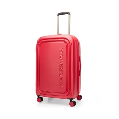 Afbeelding van Mandarina Duck LOGODUCK + Medium Exp trolleykoffer, Kersentomaat, M, +,