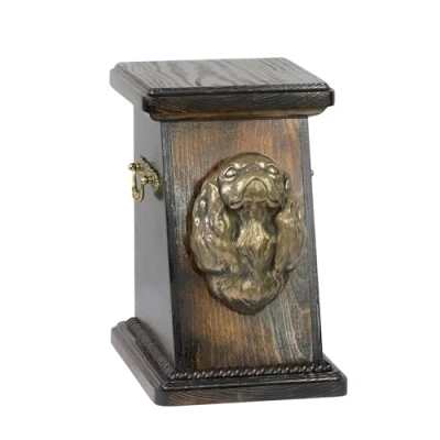 Afbeelding van Elegante urn hond voor Cavalier King Charles Spaniel met hondenbuste