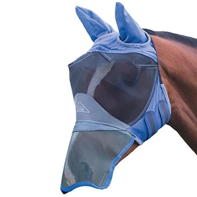 Image de Shires Fly Mask Deluxe with ears and nose