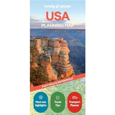 Afbeelding van Map Lonely Planet USA Planning