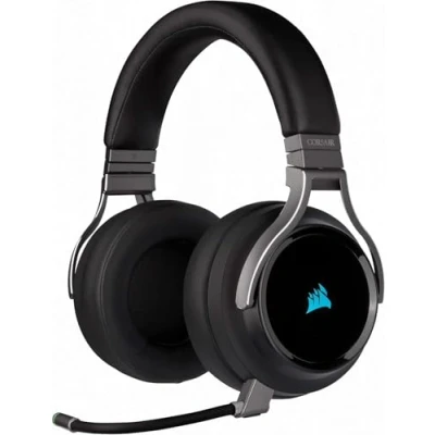 Image de Corsair Virtuoso RGB Casque Gamer Sans fil Carbone