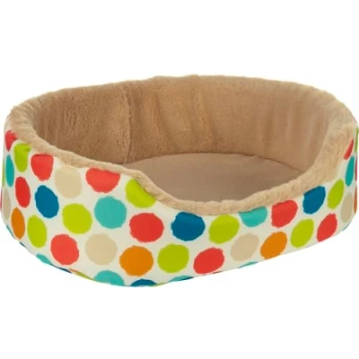 Afbeelding van Flamingo Mand Fizi Meerkleurig 36 x 28 11 cm Comfortabele en Speelse Rustplek voor knaagdieren