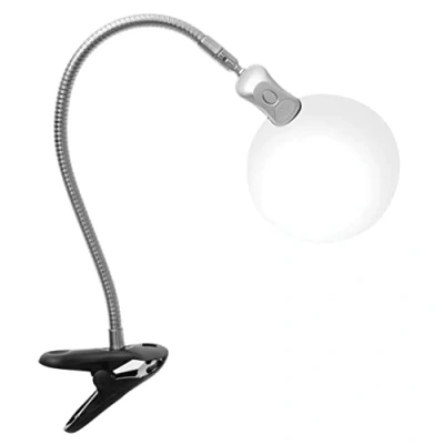 Afbeelding van Purelite Clip on Magnifying Light LEDlamp met loep