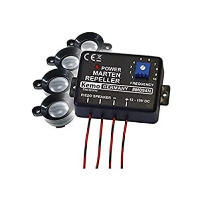Afbeelding van Kemo M094 Ultrasone marterverschrikker Met flitslicht, luidspreker 1 stuk(s)