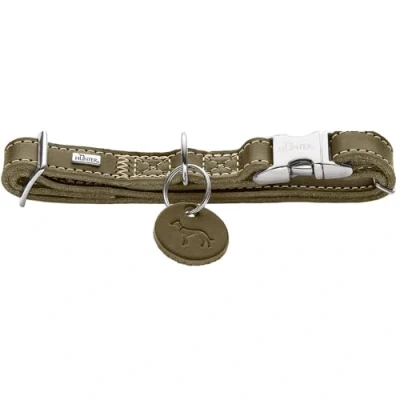 Afbeelding van Hunter Hondenhalsband Aalborg Alu Strong Olive