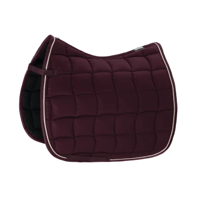 Image de Eskadron Tapis de Selle Performance Contrast Dressage Vert Foncé Poney