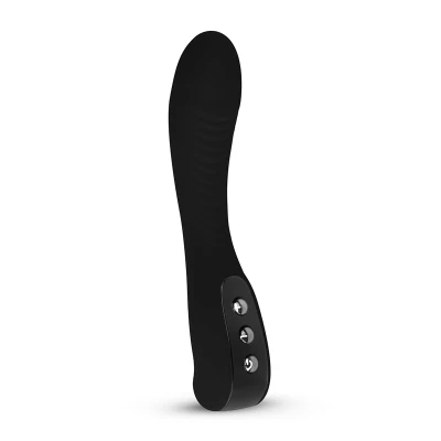 Afbeelding van Geribbelde G spot Vibrator Zwart Maximum Pleasure