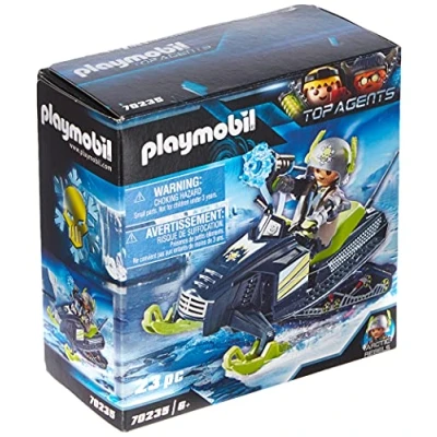 Afbeelding van PLAYMOBIL Top Agents Arctic Rebels sneeuwscooter 70235