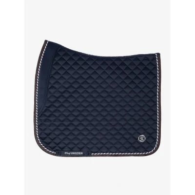 Image de PS of Sweden Tapis de Selle Contrast Prism Dressage Marin