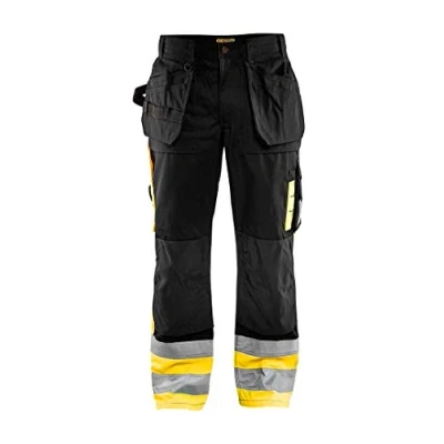 Afbeelding van Blaklader Werkbroek High Vis 1529 1860 Zwart/High Geel C62