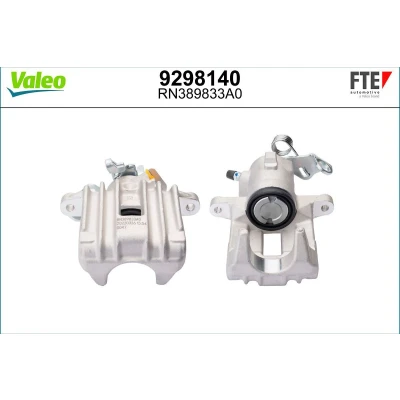 Afbeelding van FTE 9298140 Remklauw Grijs Aluminium Achteras rechts Zonder houder VOLKSWAGEN: Golf 4, New Beetle Hatchback, AUDI: A3 TT Coupe, Roadster