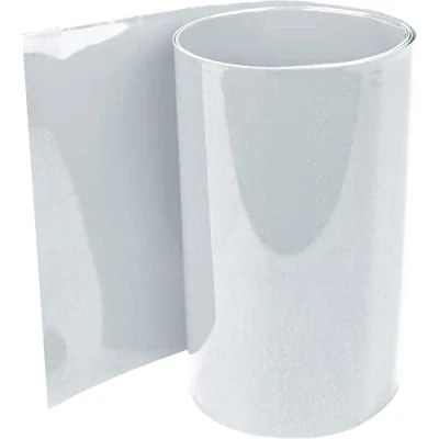 Afbeelding van ISOLATECH Krimpkous van pvc, per meter, transparant, zonder lijm, platte afmetingen 120 mm (diameter 76,4 mm), 1 2:1, set isoleert batterijen 18650 markering (Ø mm,