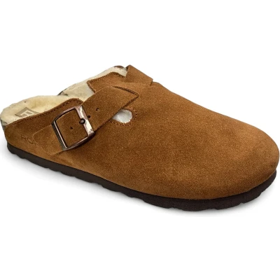 Afbeelding van Rohde Pantoffels, Dames, Maat: 37, Cuoio Veloursleer