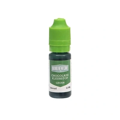 Afbeelding van BrandNewCake Chocolade Kleurstof Groen 11ml