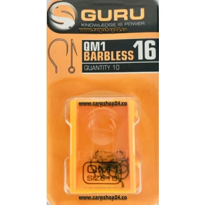 Afbeelding van Guru QM1 Barbless (10pcs) Maat : 16
