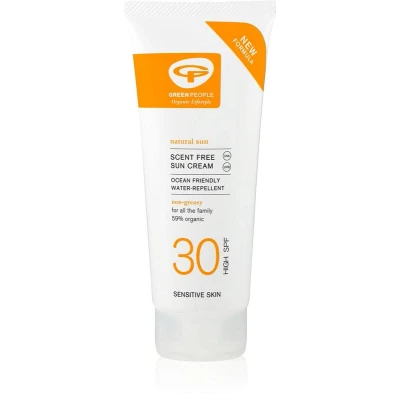 Afbeelding van Green People Zonnebrandcreme SPF30 parfumvrij 200 ml