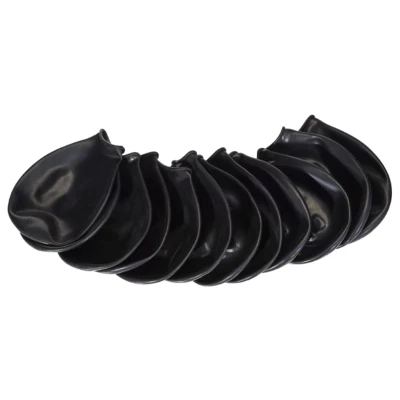 Afbeelding van Pawz Rubber Dog Boots Zwart Hondenschoen Medium