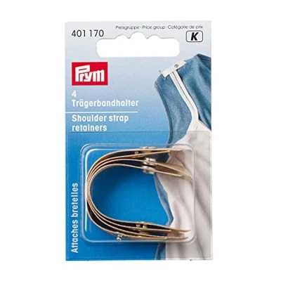 Afbeelding van Prym Schouderbandhouders Beige 4 Stuks Sluitingen