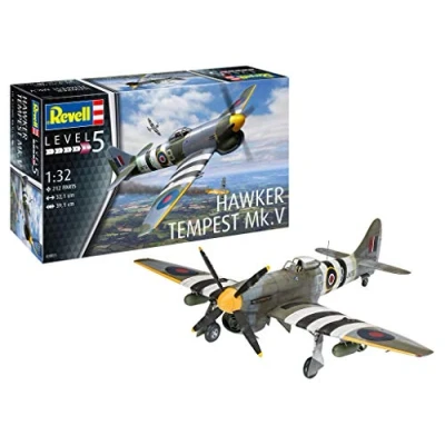 Afbeelding van 1:32 Revell 03851 Hawker Tempest V Plastic Modelbouwpakket