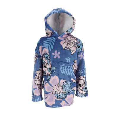 Afbeelding van Disney Lilo &amp; Stitch Hoodie Fleece deken, Angel Kind (One Size ) Polyester