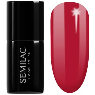 Afbeelding van Semilac UV GEL Polish Nagellak, Maat: 7 ml, Ruspberry wine