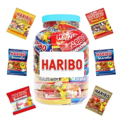 Afbeelding van Haribo Super Party snoepzakjes snoep 960 gram