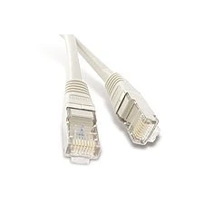 Afbeelding van Exertis Connect Patchkabel F/UTP, CAT.5e, grijs, 5,0 m met bijzonder nauwe knikbeveiliging (F/UTP, CAT5e, 5 m), Netwerkkabel