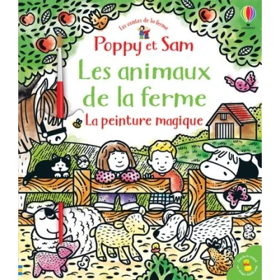 Image de Les animaux de La ferme Poppy et Sam peinture magique