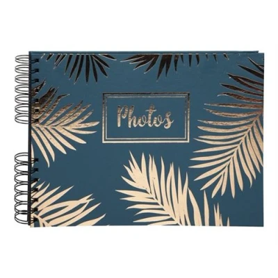 Image de EXACPTA ALBUM SPIR 50P 32X22 PALM BLEU