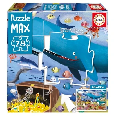 Image de 28 Animaux Sous La Mer Puzzle Max
