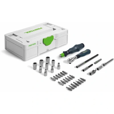 Afbeelding van FESTOOL SYS3 S 76 1/4&quot; CE RA ratel set 36 delig in Systainer 578112