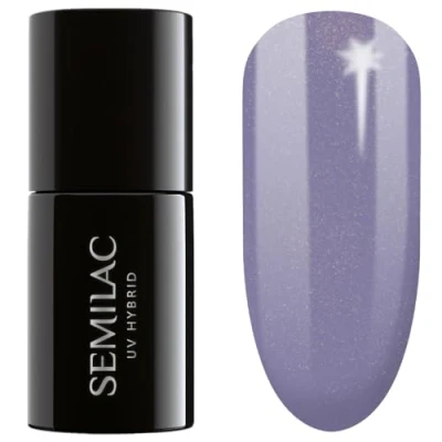 Afbeelding van Semilac UV GEL Polish Nagellak, Maat: 7 ml, Shimmer stone saphirre