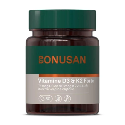 Afbeelding van Bonusan Vitamine D3 &amp; K2 Softgels