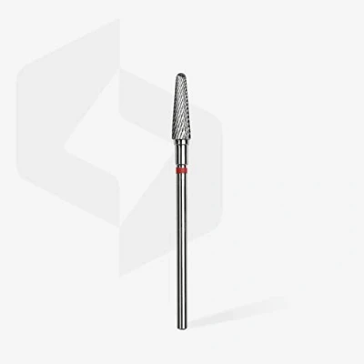 Afbeelding van Staleks Carbide Bit Frustum Gelpolish, Gel of Biab, Rood, FT70R040/13, 4 mm, Bitjes, Frezen, nagels, manicure, verzorging, Caramdia