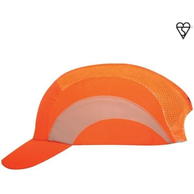 Image de JSP ABS000 001 600 casquette baseball hardcap A1+ 5 cm à visière courte hi vis orange