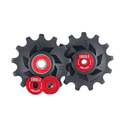 Afbeelding van Bbb Derailleurwieltjes Rollerboys 13t Ceramic Shim Mtb 12s