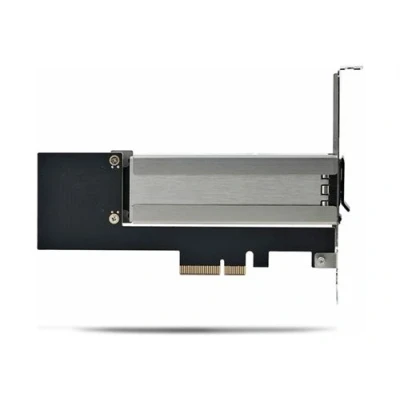 Image de StarTech.com Adaptateur SSD M.2 NVMe vers PCIe x4 avec Plateau pour d&#039;interface Card / 4.0 (NVMe) noir, argent Ventilateur d&#039;évacuation arrière de la fente d&#039;extension conn