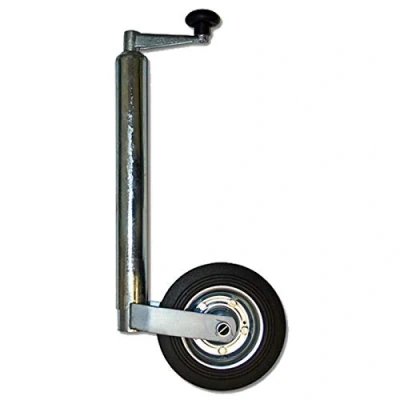 Afbeelding van Wiltec Aanhangerwiel voor aanhanger met 362 kg draaglast Ø 48 mm, aanhangerwiel, parkeerstandaard