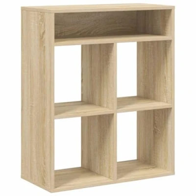 Image de vidaXL Bibliothèque chêne sonoma 66x31x80 cm bois d&#039;ingénierie860294