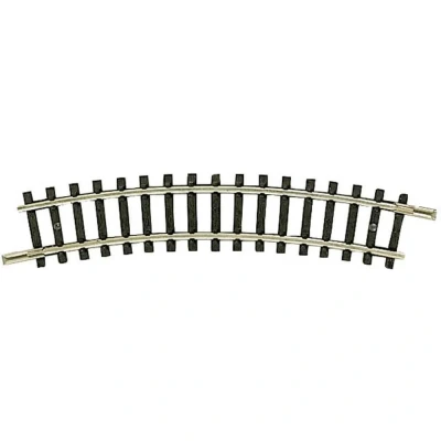 Afbeelding van N Fleischmann rails (zonder ballastbed) 22231 Gebogen 24 194.6 mm 12 stuk(s)