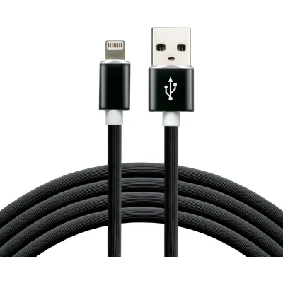 Afbeelding van Everactive CBS 1IB Lightning kabel 1 m Zwart