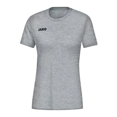 Afbeelding van JAKO T Shirt Base Lichtgrijs gemeleerd