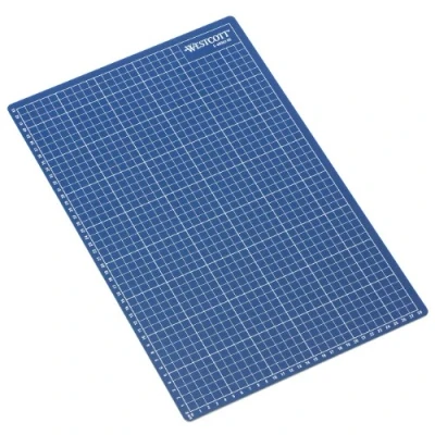 Afbeelding van Westcott snijmat A3 450x300mm zelf herstellend blauw AC E46003