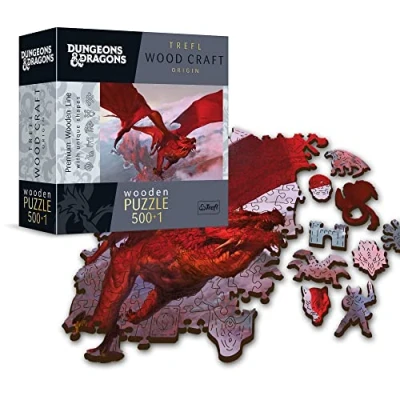 Afbeelding van Trefl 500+1WP Oude rode draak / Hasbro Dungeons&amp;Dragons