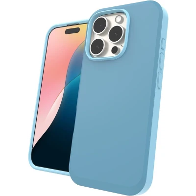 Afbeelding van ZAGG SoHo Snap Hoesje Geschikt voor Apple iPhone 16 Pro Compatibel met MagSafe Back Cover Magneet Grafeen Blauw