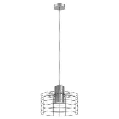 Afbeelding van EGLO Milligan Hanglamp E27 industrieel Ø 38 cm Grijs