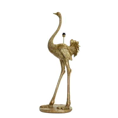 Afbeelding van Light &amp; Living Vloerlamp OSTRICH 62x50x146.5cm Brons