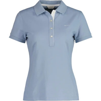 Afbeelding van GANT Poloshirt, Dames, Maat: 3XL, Hellblau